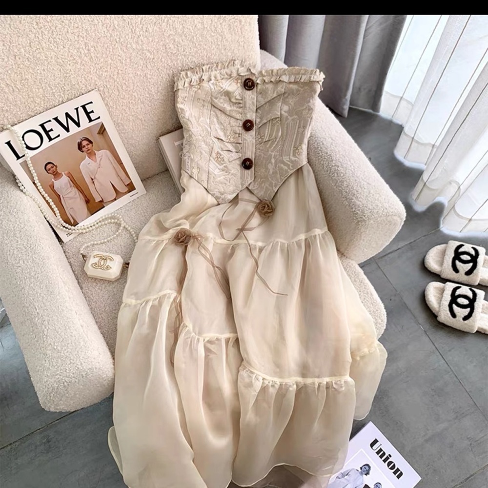 Palace style long dress